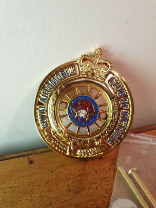 Royal Automobile Club Of Victoria Car Badge Limited Edition 2004: 257 Of 1000