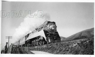 9c184 Rp 1940s/50s Southern Pacific Railroad 4 - 8 - 4 Locomotive 4459 ?