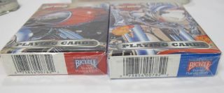 2003 Harley - Davidson Motorcycles - 2 decks of Playing Cards,  Metal Case 5