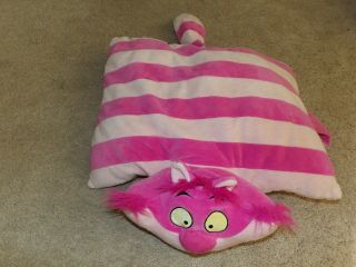 Htf Large Disney Parks Cheshire Cat Plush Pillow Pets Alice In Wonderland (41)