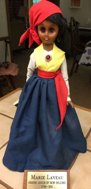 14 In - Gambina Doll Marie Laveau Voodoo Queen Doll.