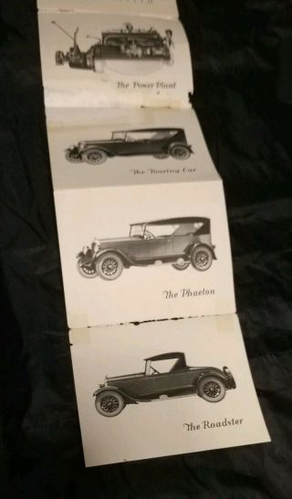 Vintage 1926 Chrysler Six Motor Cars Sales Brochure Roadster Phaeton