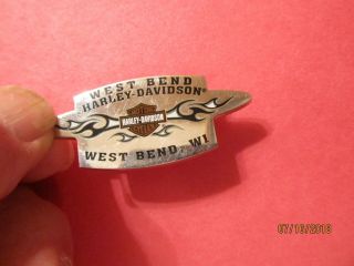 West Bend Harley - Davidson West Bend,  Wi Lapel Pin By Global Products