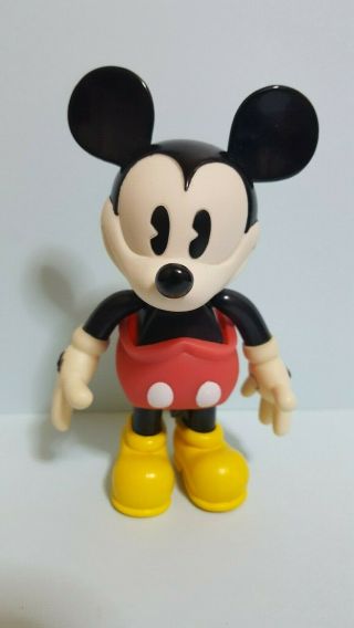 Disney Mickey Mouse Movable Type Figure Not Rare Mickey 