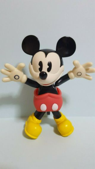 Disney Mickey Mouse Movable type Figure Not rare Mickey ' s limbs move 3