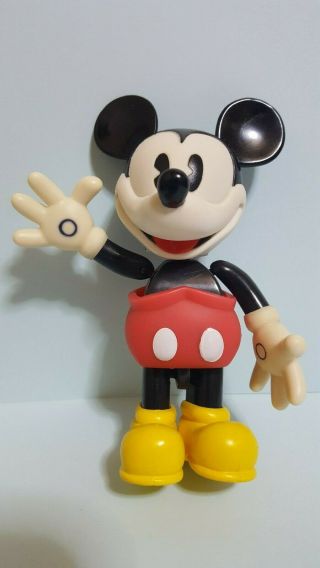 Disney Mickey Mouse Movable type Figure Not rare Mickey ' s limbs move 4