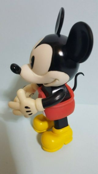 Disney Mickey Mouse Movable type Figure Not rare Mickey ' s limbs move 5