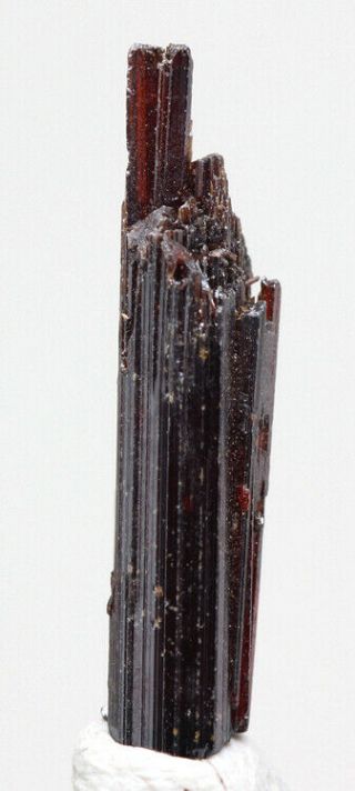 Red Rutile Crystal Cluster Mineral Specimen Diamantina Brazil