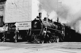 B&w Railroad Negative - Nh&i 1533 4 - 6 - 0 Ex Cn - Reading,  Pa 7 - 02 - 1966