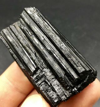 Raw Black Tourmaline Mineral Specimen Gemstone Reiki Chakra Crystal Metaphysical