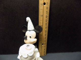 Disney Lenox April Diamond Birthstone Happy Birthday To You Mickey Mouse Figuri 5