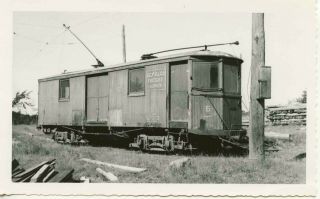 7h569 Rp 1950s? Cumberland County Power & Light Co Freight Motor 6 Portland Me