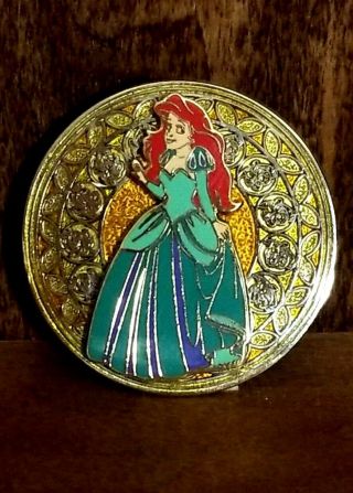 Ariel Little Mermaid Stained Glass Mosaic 2003 Disney Trading Pins Wdw
