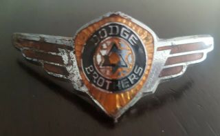 Vintage Dodge Brothers Wings Radiator Emblem