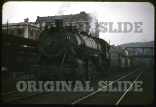 Orig 1955 Slide - Baltimore & Ohio B&o 2 - 8 - 2 4502 Grafton Wv West Virginia Rbk