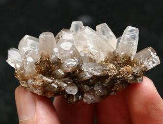 35g Natural Bright Phantom Calcite Mineral Specimens From Hubei,  China