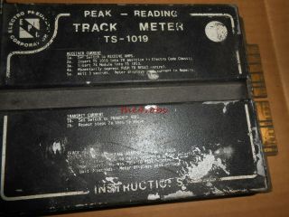 Vintage Electro Pneumatic TS - 1019 Railroad Track Meter 2