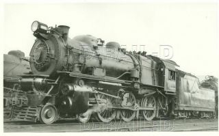 9cc829 Rp 1949/60s? Pennsylvania Railroad 4 - 6 - 0 Loco 459 Pittsburgh Pa