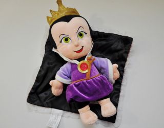 Disney Parks Babies Evil Queen Blanket Plush Baby Doll Snow White and the Seven 4