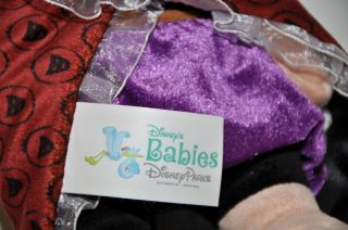 Disney Parks Babies Evil Queen Blanket Plush Baby Doll Snow White and the Seven 5