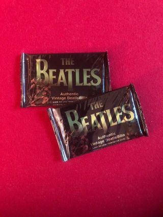 1999,  The Beatles,   Sports Time Cards Foil Packs (2)