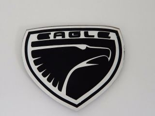 Amc American Motors Corp.  Mirrored Eagle Plaque/sign 7 " X 6 "
