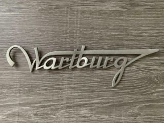 Car Auto Hood Emblem Logo Badge Wartburg 1000 Item 3 Vintage