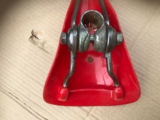 1980,  S AMMACO AERO STYLE “BMX” SEAT IN RED RALEIGH BURNER OLD BMX 7