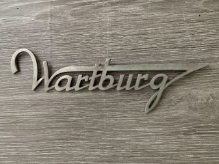 Car Auto Hood Emblem Logo Badge Wartburg 1000 Item 1 Vintage