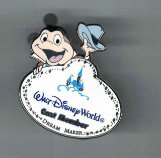 Disney Wdw Cast Member Exclusive Dream Maker Mr.  Toad Id Badge Pin