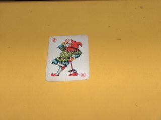 Playing Cards - Rare Vintage.  Joker