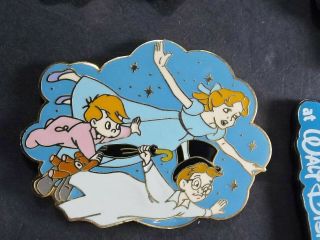 Disney Wendy,  John And Michael From Peter Pan The Darling Children Fly 2000 Pin