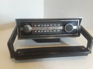 Vintage General Electric Am Portable Car Radio