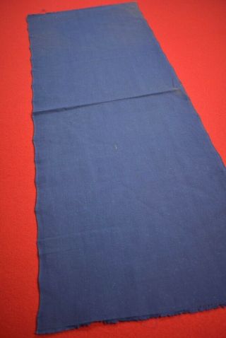 Ya58/50 Vintage Japanese Fabric Cotton Antique Boro Patch Indigo Blue 39 "