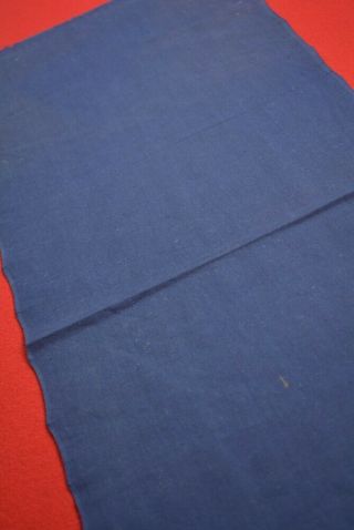 YA58/50 Vintage Japanese Fabric Cotton Antique Boro Patch Indigo Blue 39 