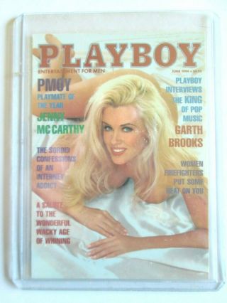 1994 Playboy Gold Foil Chase Card Set Of 6 (1py - 6py) (jenny Mccarthy)