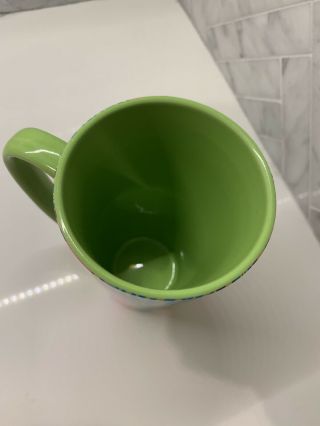 Disney Parks Mickey Mouse Ceramic Travel Mug Tall Cup Colorful Rare 3