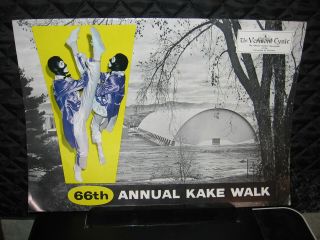 1963 Univ.  Of Vermont 66th Annual Kake Walk/blackface Special Edition Of " Cynic "