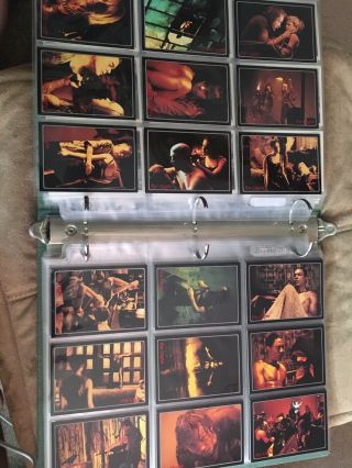 1996 The Crow City Of Angels (kitchen Sink) Complete Base And Subsets Set