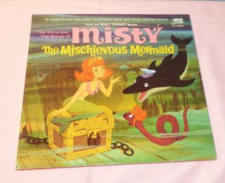 Walt Disney Misty The Mischievous Mermaid - Vinyl Lp Album St3982