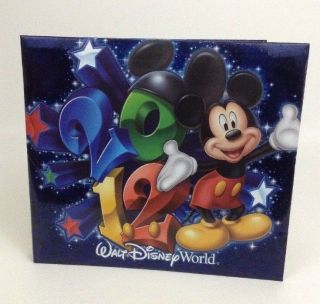 Walt Disney World Theme Park 2012 Scrapbook With Stickers Pages (99 Complete)