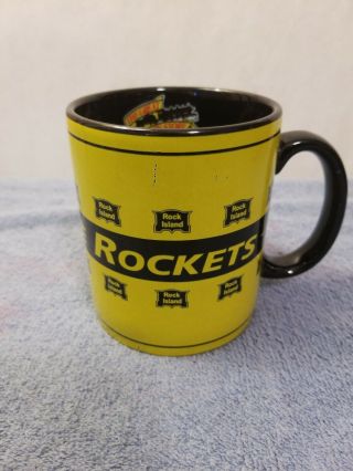 The Great Train Store Cup / Mug Route Of The Rockets Rock Island 1998