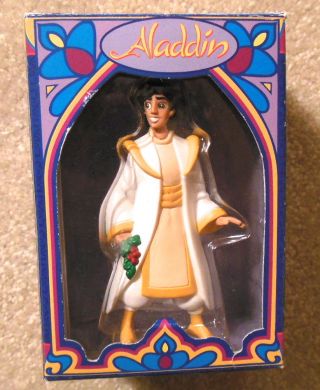 Disney Grolier ALADDIN & JASMINE King of Thieves Christmas Ornaments First Issue 3