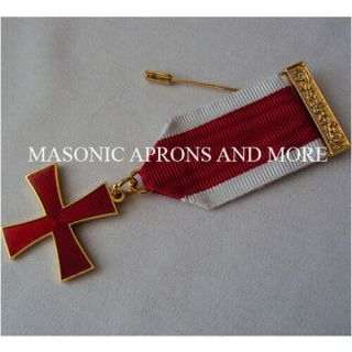 Masonic Regalia - Masonic Knights Templar (kt) Breast Jewel (ma - 4300)