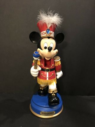 Disney Mickey Mouse Nutcracker - Mickey On Parade - Kurt Adler - Limited Edition
