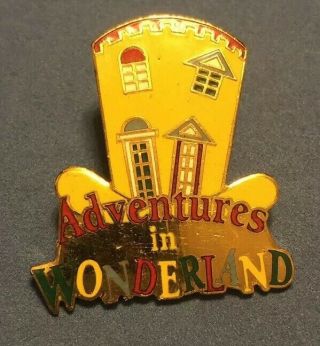 The Disney Channel Adventures In Wonderland Pin