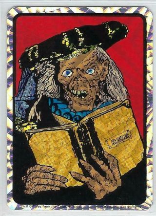 1994 Tales From The Crypt Vending Machine Sticker.