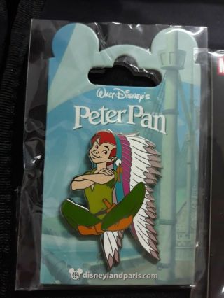 Pin Pins Disney Paris Peter Pan Indian
