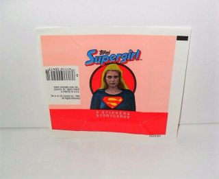 Topps Supergirl Wax Wrapper From 1984 " Just Wrapper "