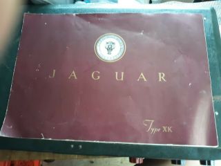 Jaguar Xk 120 Brochure